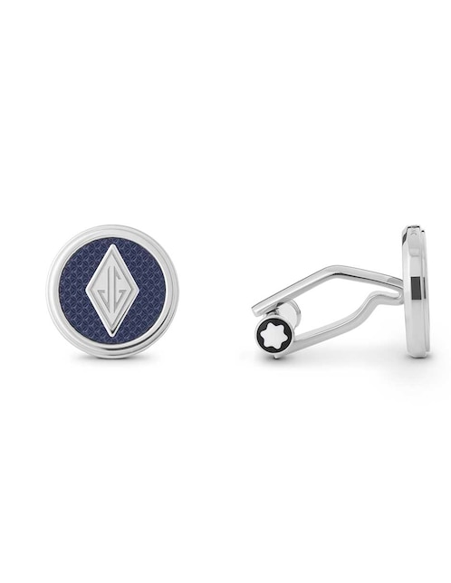 Mancuernillas Montblanc forma circular