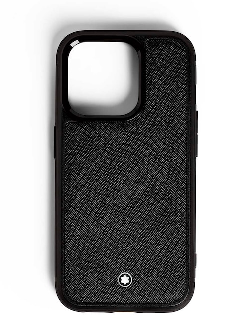 MONTBLANC Funda para iPhone Sartorial de piel