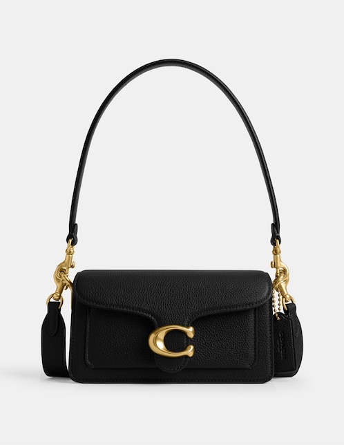COACH Bolsa shoulder Coach Polished Pebble Leather de piel para mujer