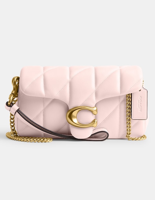 Bolsa wristlet COACH de piel para mujer
