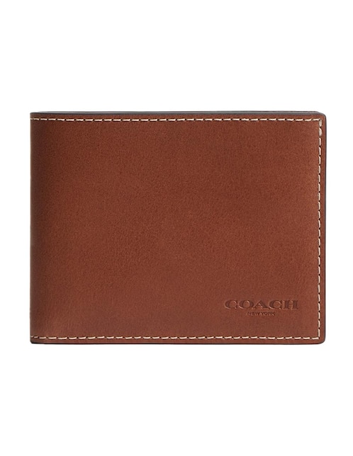 Cartera Natural Grain Leather para hombre 1