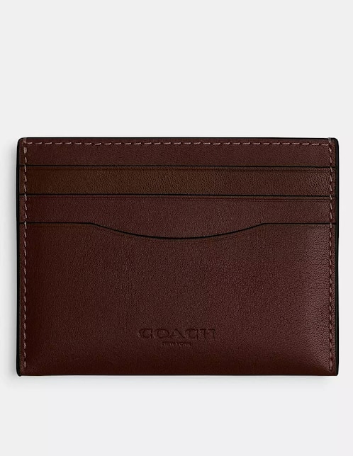 Tarjetero Coach piel para hombre