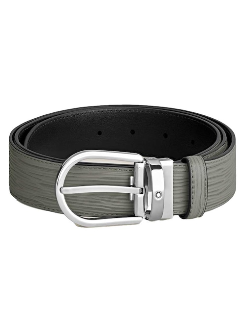 Cinturón Montblanc de piel para hombre