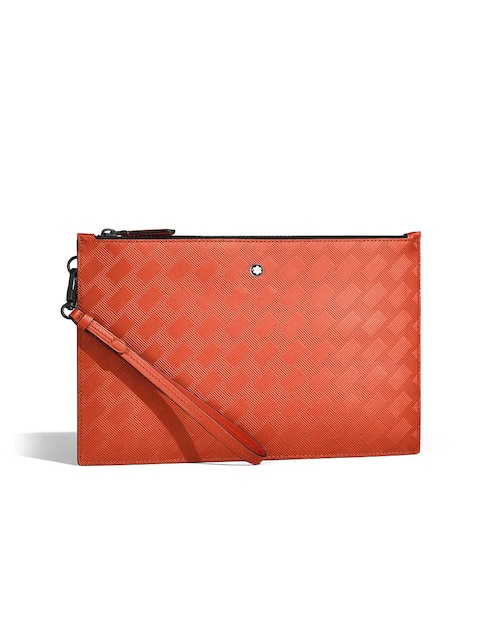 Bolsa wristlet Montblanc Extreme 3.0 de piel para hombre