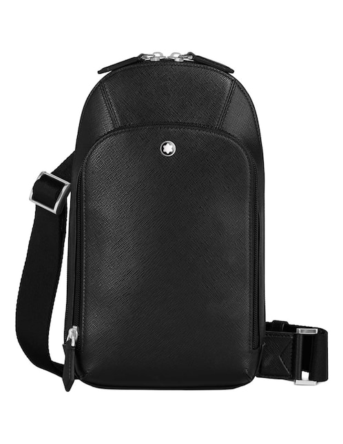 Bolsa bandolera Montblanc Sartorial de piel para hombre