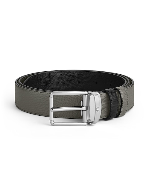 Cinturón Montblanc de piel para hombre