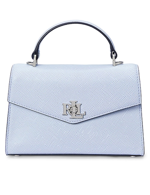 Bolsa satchel Lauren Ralph Lauren de piel para mujer