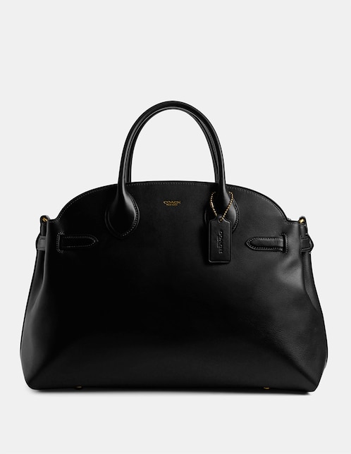 Bolsa bowler Soft Empire de piel para mujer 1