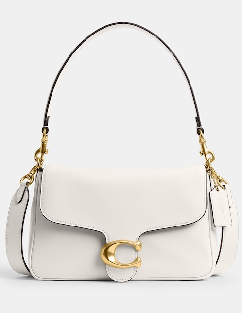 Bolsa shoulder Coach Smooth Calf de piel para mujer