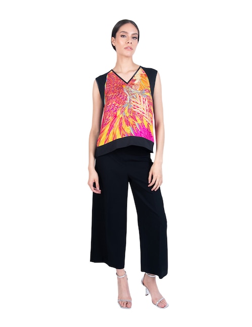 Blusa sin manga para mujer 1