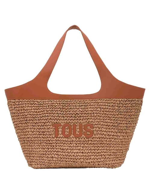 Bolsa tote Tous Lirio Rafia para mujer
