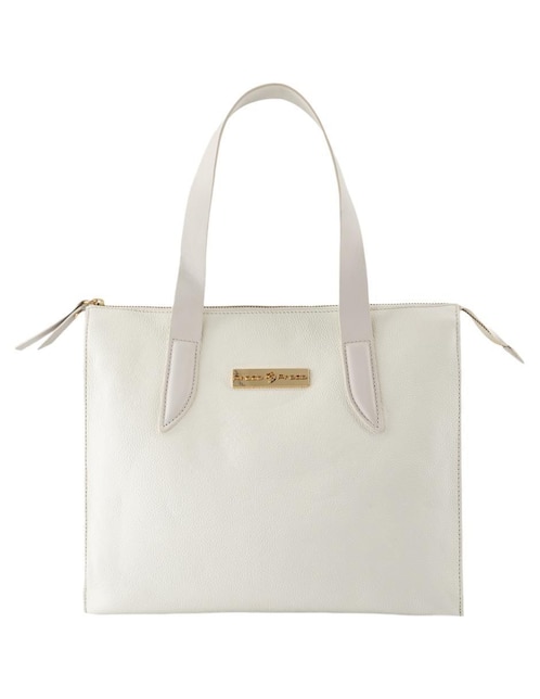 Bolsa shopper de piel para mujer