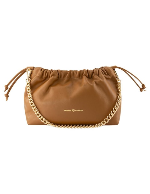 Bolsa bucket Prada de piel para mujer