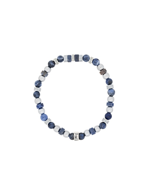 Pulsera de plata con sodalita p 925 1