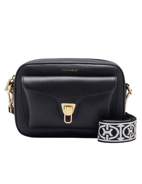 Bolsa crossbody Beat Soft Ribb de piel para mujer 1