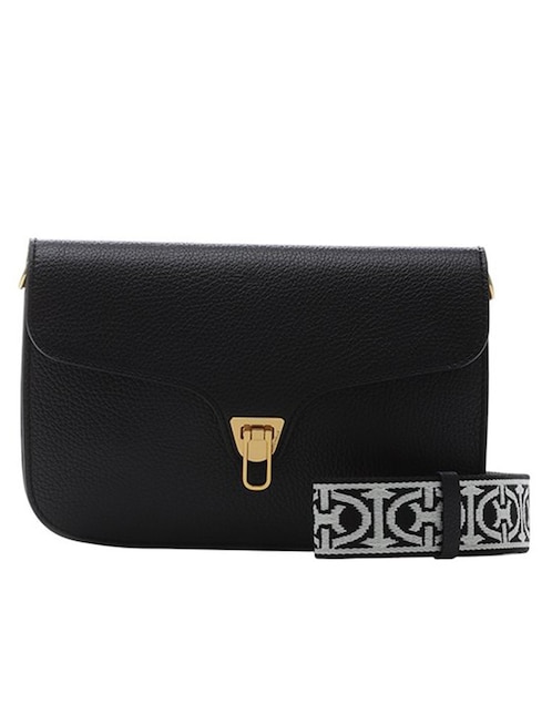 Bolsa crossbody Coccinelle Beat Soft Ribb de piel para mujer