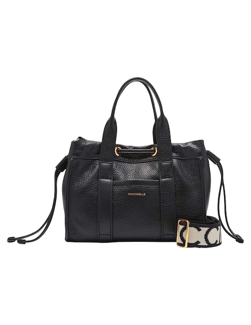 Bolsa shoulder Coccinelle Coccinelle 2 Day Signature de piel para mujer
