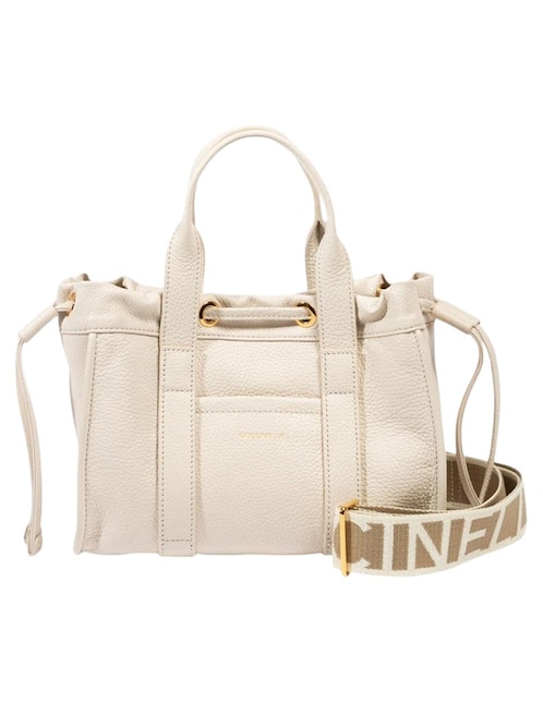 Bolsa shoulder Coccinelle Coccinelle 2 Day Signature de piel para mujer