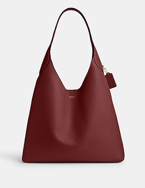 COACH Bolsa shoulder Coach Natural Grain Leather de piel para mujer