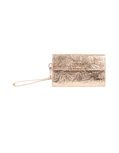 Bolsa clutch Pineda Covalin Grabado Mariposa de piel para mujer