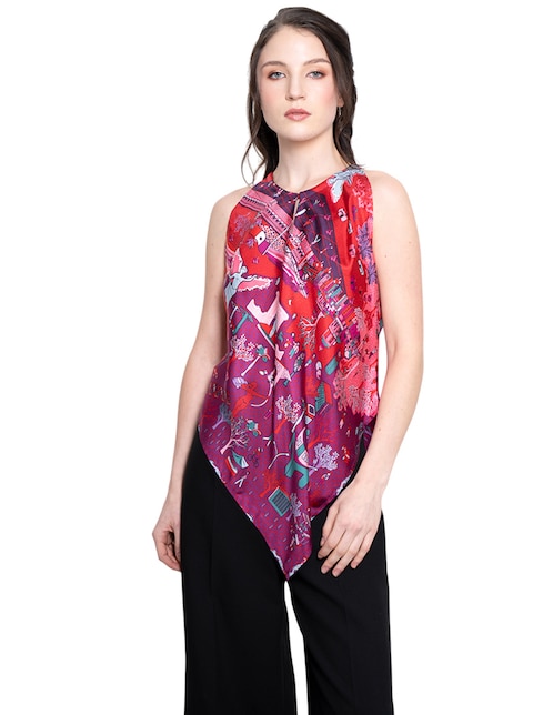 Blusa sin manga para mujer 1