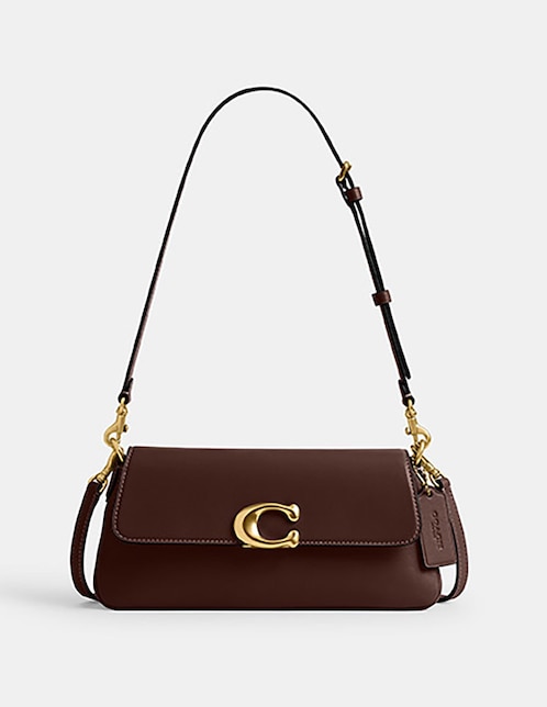 COACH Bolsa shoulder Coach Refined Calf Leather de piel para mujer