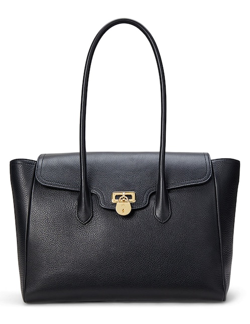 Bolsa satchel Lauren Ralph Lauren de piel para mujer