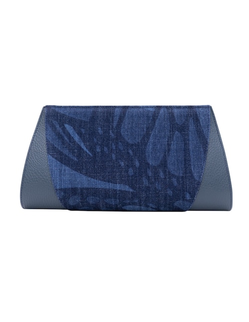 Bolsa clutch Pineda Covalin Vuelo Mariposa de piel para mujer
