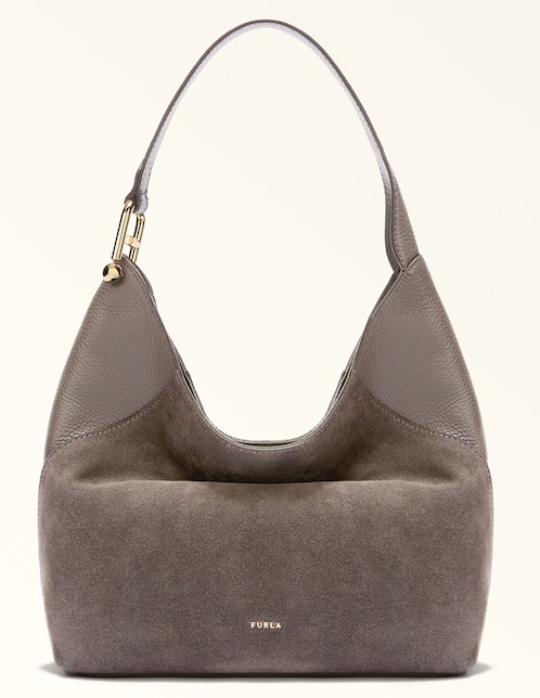 Bolsa hobo de cuero para mujer 1
