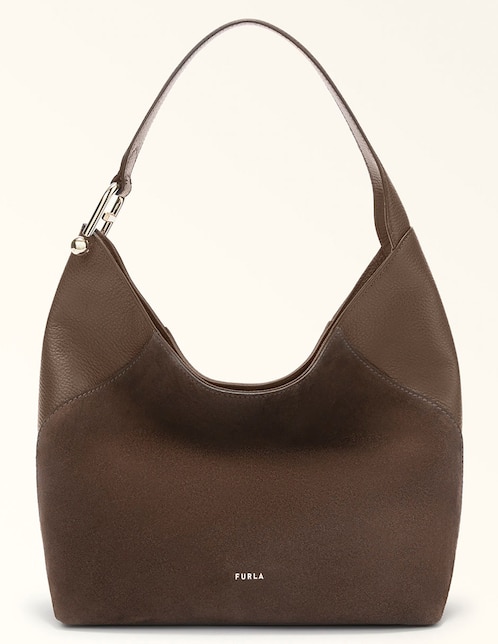 Bolsa hobo de cuero para mujer 1