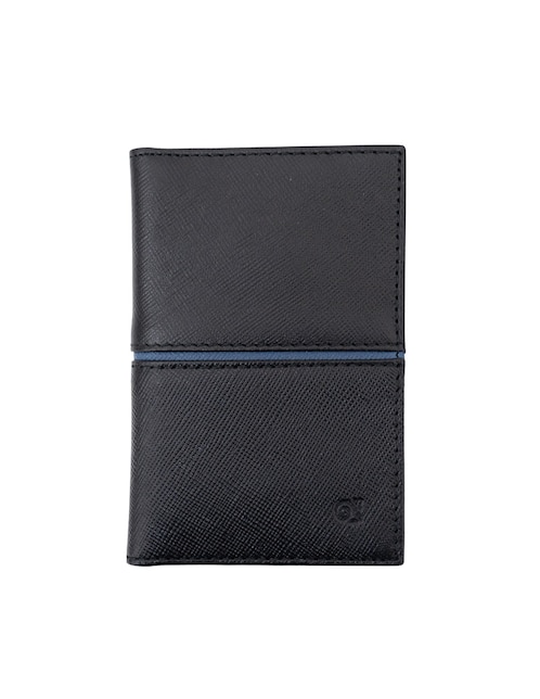 Tarjetero piel Colibrí Origami para hombre
