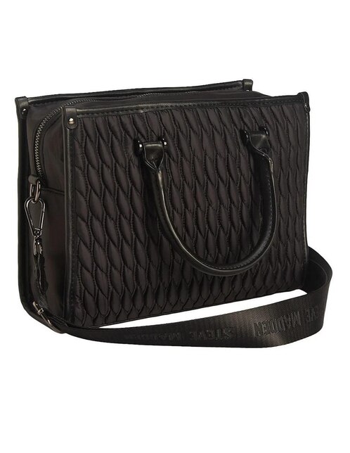 Steve Madden Riggs Satchel in Black