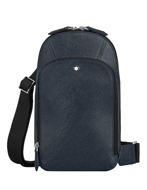 Bolsa crossbody Sartorial de piel para hombre 1