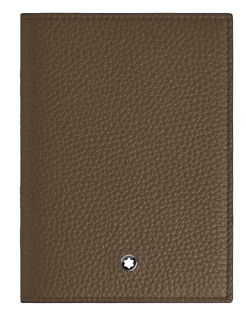 Porta pasaporte Montblanc Grain de piel