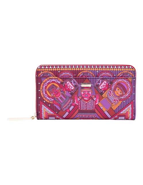 Cartera caritas sonrientes de Veracruz para mujer