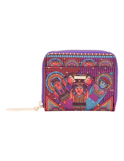 Cartera caritas sonrientes de Veracruz para mujer 1
