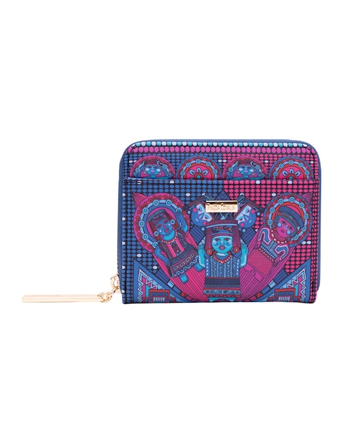 Cartera caritas sonrientes de Veracruz para mujer 1