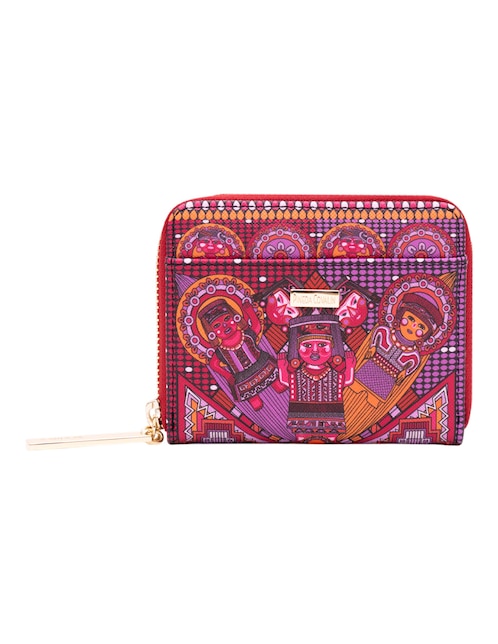 Cartera caritas sonrientes de Veracruz para mujer 1