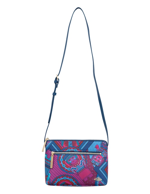 Bolsa crossbody Caritas Sonrientes De Veracruz para mujer 1