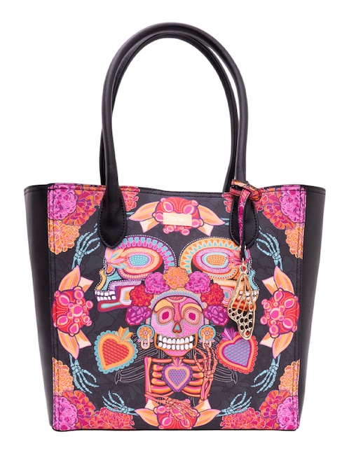 Bolsa tote Día Muertos Catrina para mujer 1
