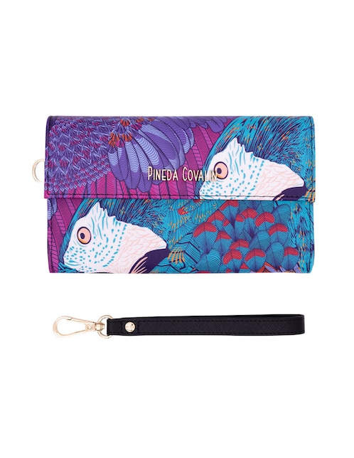 Bolsa wristlet Pineda Covalin Guacamaya para mujer