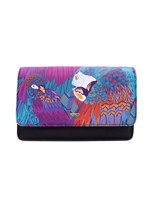 Bolsa crossbody Pineda Covalin Guacamaya para mujer
