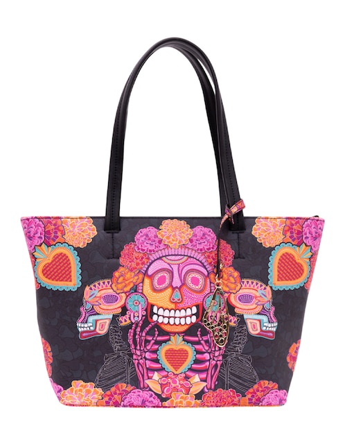 Bolsa tote Día Muertos Catrina para mujer 1