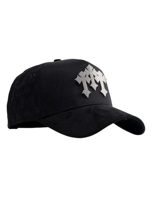 Gorra visera curva snapback casual Barbas Hats Cromo I para hombre