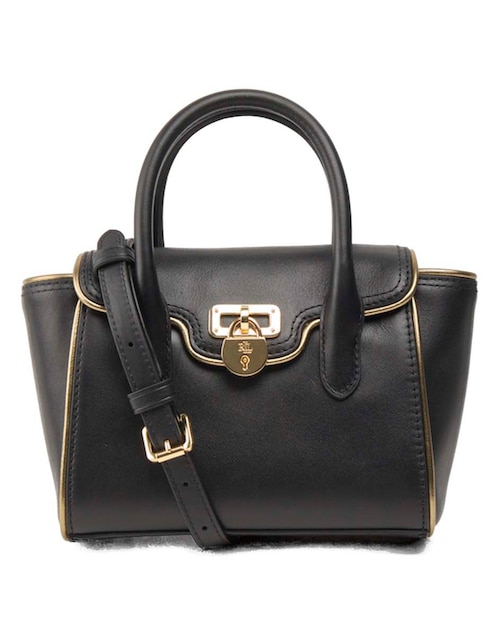 Bolsa satchel Lauren Ralph Lauren de piel para mujer