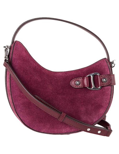Bolsa shoulder Lauren Ralph Lauren de piel para mujer