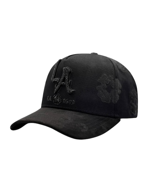 Gorra visera curva snapback casual Big Boss LA Nubes Black para hombre