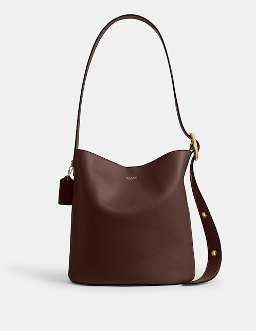 Bolsa shoulder Natural Grain Leather de piel para mujer 1
