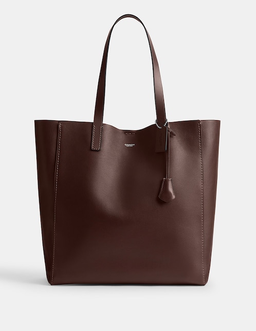 COACH Bolsa tote Coach Natural Grain Leather de piel para mujer