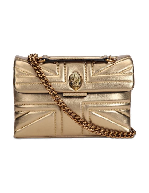 Bolsa crossbody Kensington Dorado London de piel para mujer Bolsa crossbody Kensington Dorado London de piel para mujer